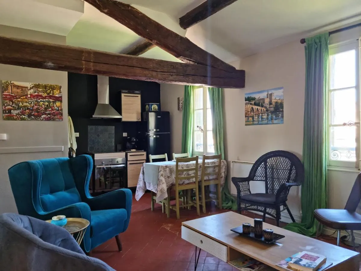 Apartament Un Nid Sur Les Toits Face Au Palais Des Papes Awinion